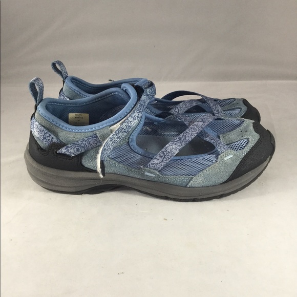 Lands' End Shoes Lands End Mesh Suede Hiking Walking Shoes Poshmark